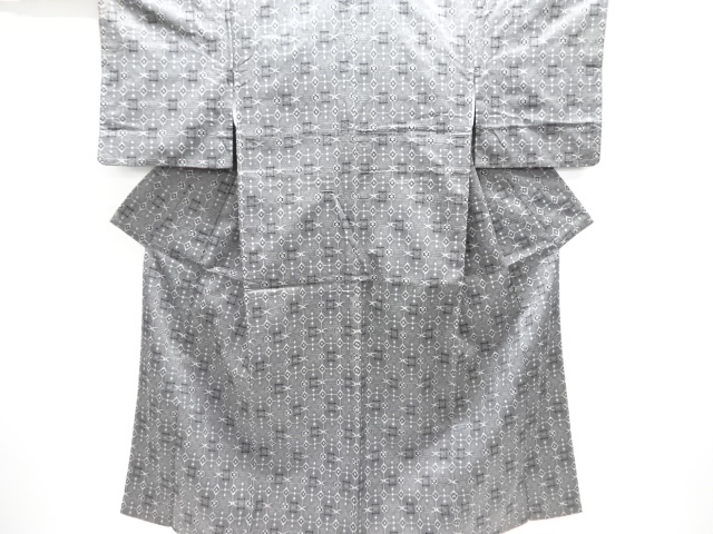 JAPANESE KIMONO / WOVEN GEOMETRIC
